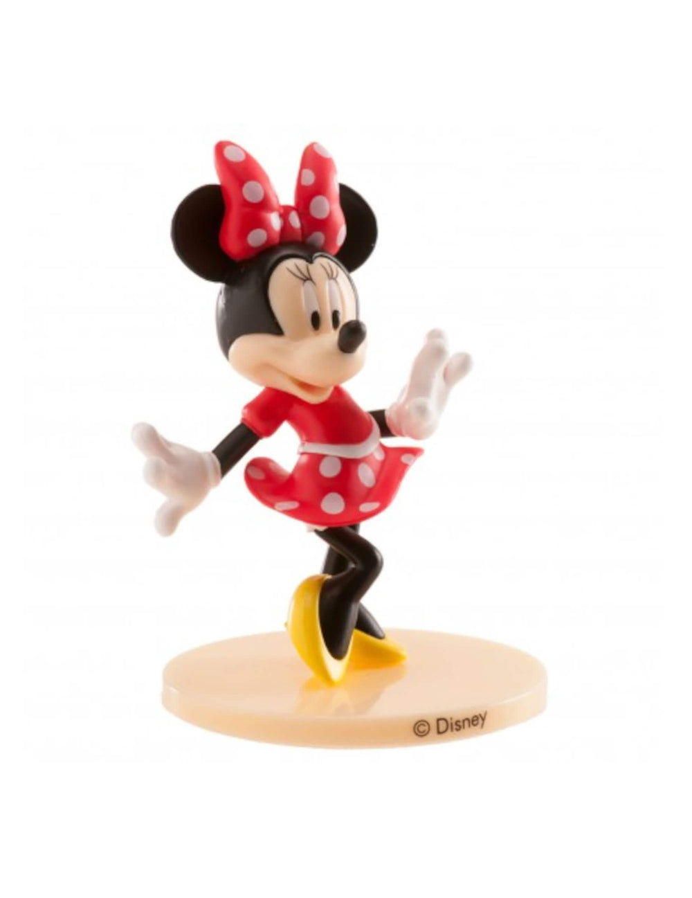 Minnie-Figur für Kinder Rot mit weißen Punkten