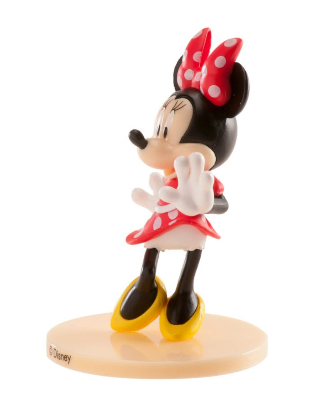 Seitenansicht der Minnie-Figur