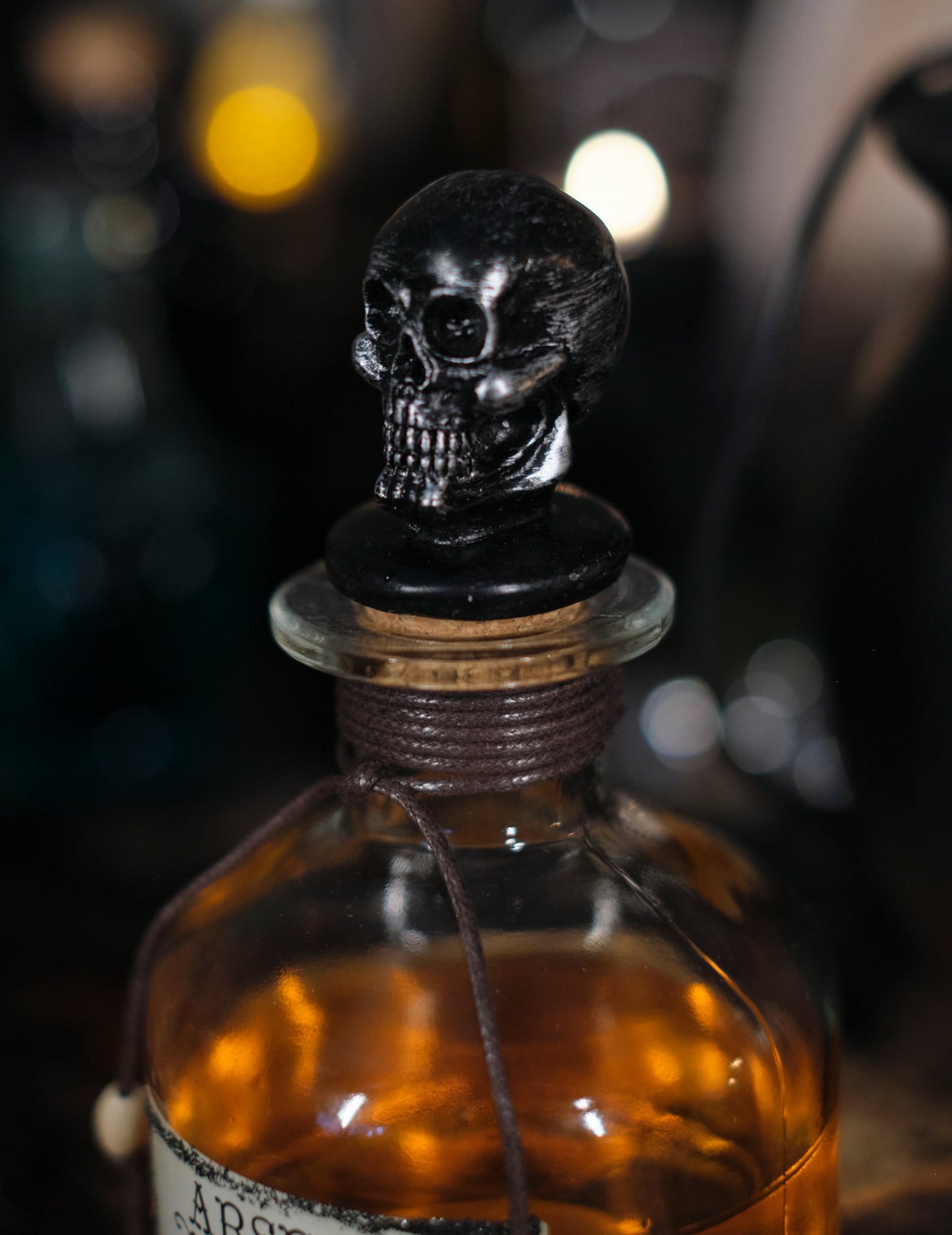 Fiole en verre arsenic 16 cm