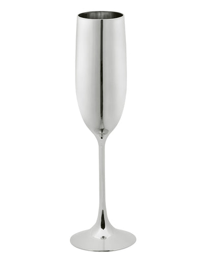 Flûte à champagne pour fête argentée