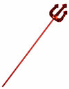 Fourche de diable pour adulte et enfant rouge à sequins