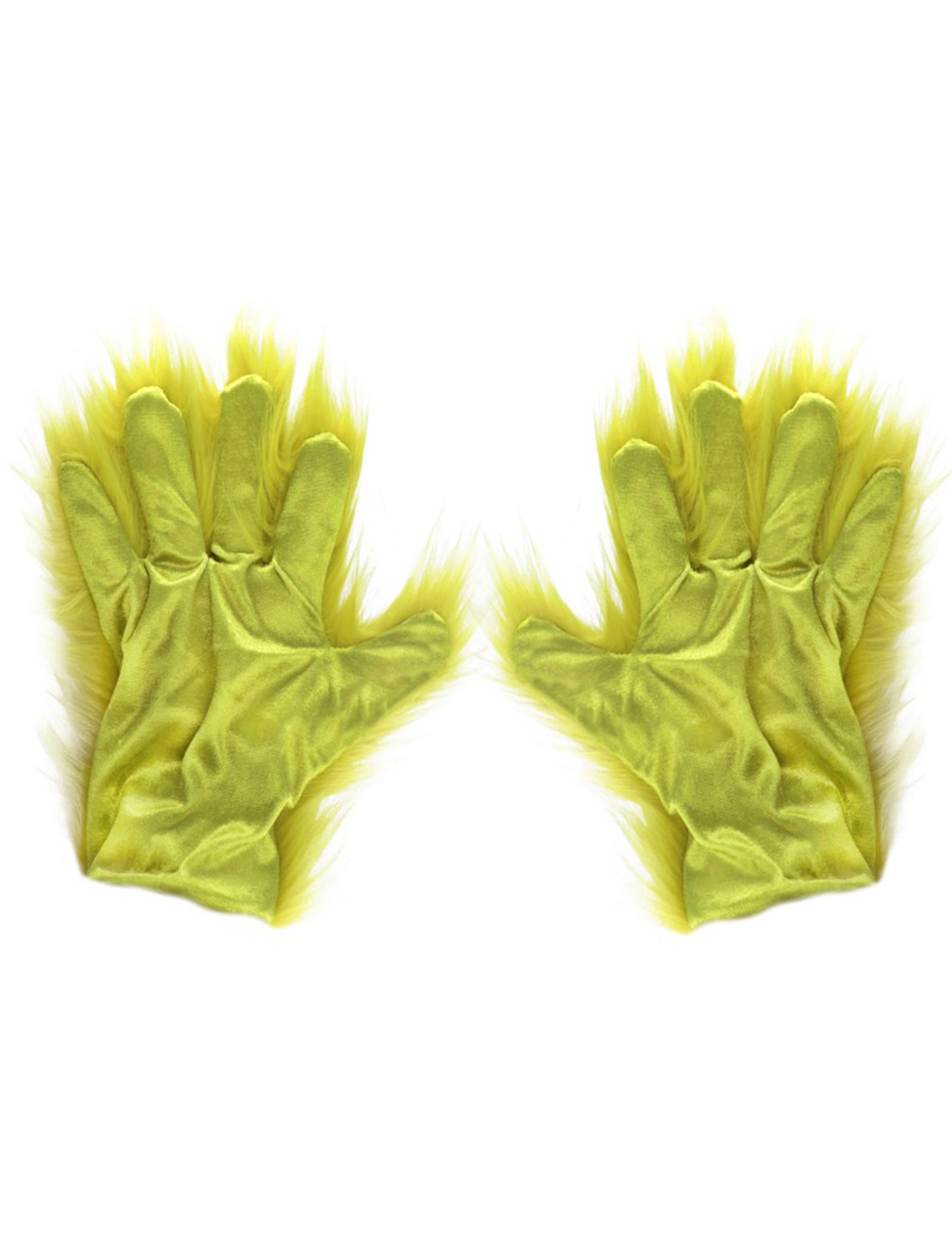 Behaarte Grinch™ Handschuhe für Erwachsene – Vegaoo