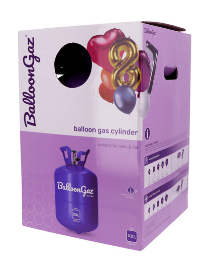 Große Heliumflasche für 85 Ballons
