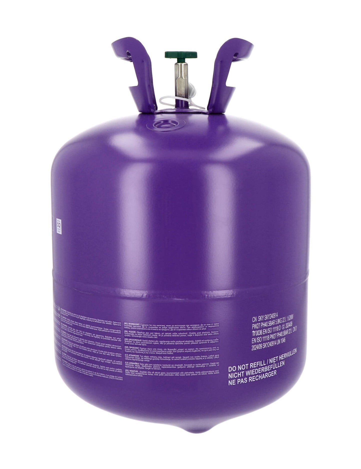 Große Heliumflasche für 85 Ballons