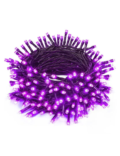 Lichterkette 100 LED violett 10m