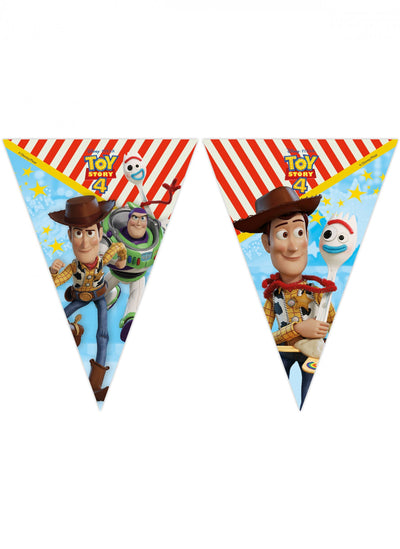Wimpelkette „Toy Story 4“ für Kinder mit Woody, Buzz und Forky