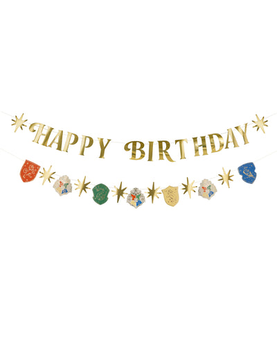 Harry Potter™ Happy Birthday Doppel-Girlande 2 m