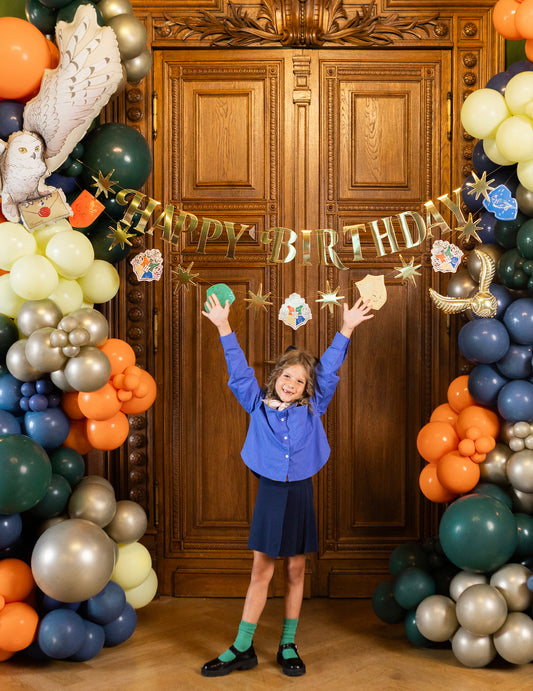 Harry Potter™ Happy Birthday Doppel-Girlande 2 m