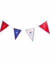 Guirlande fanions FFF pour supporter bleu blanc rouge