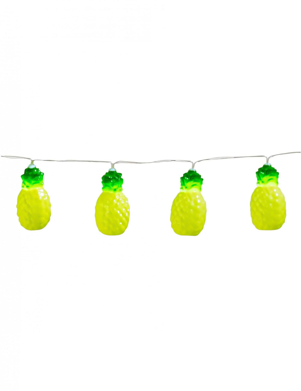 Lichtergirlande Ananas für Dekoration Gelb und Grün