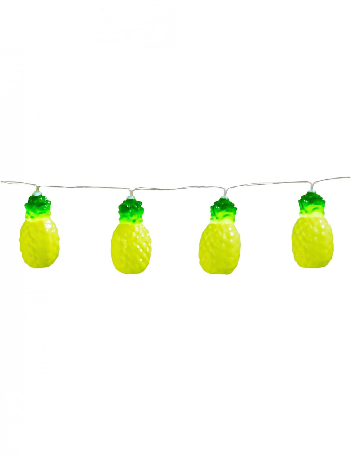 Lichtergirlande Ananas für Dekoration Gelb und Grün
