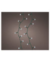 Guirlande lumineuse 400 led pour décoration blanc froid 20 m 8 fonctions