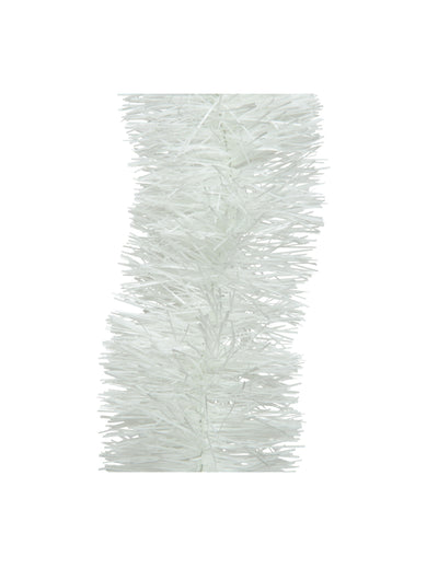 Guirlande de Noël pour sapin scintillante blanche