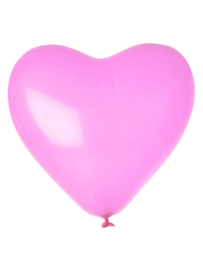 Ballons cœur pour décoration de fête rose clair