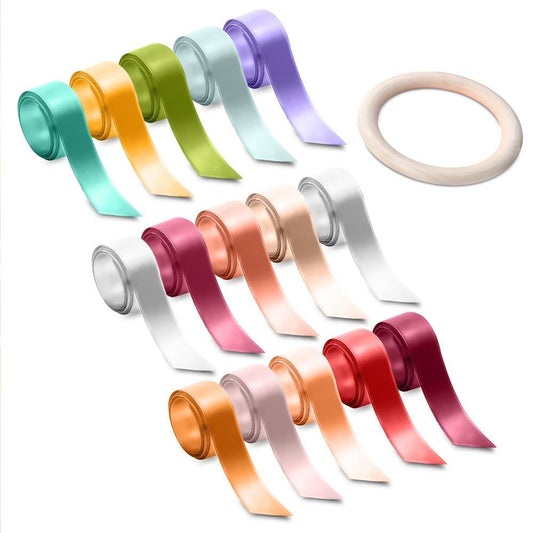 Bandspiel für Hochzeit, 15 bunte Bänder