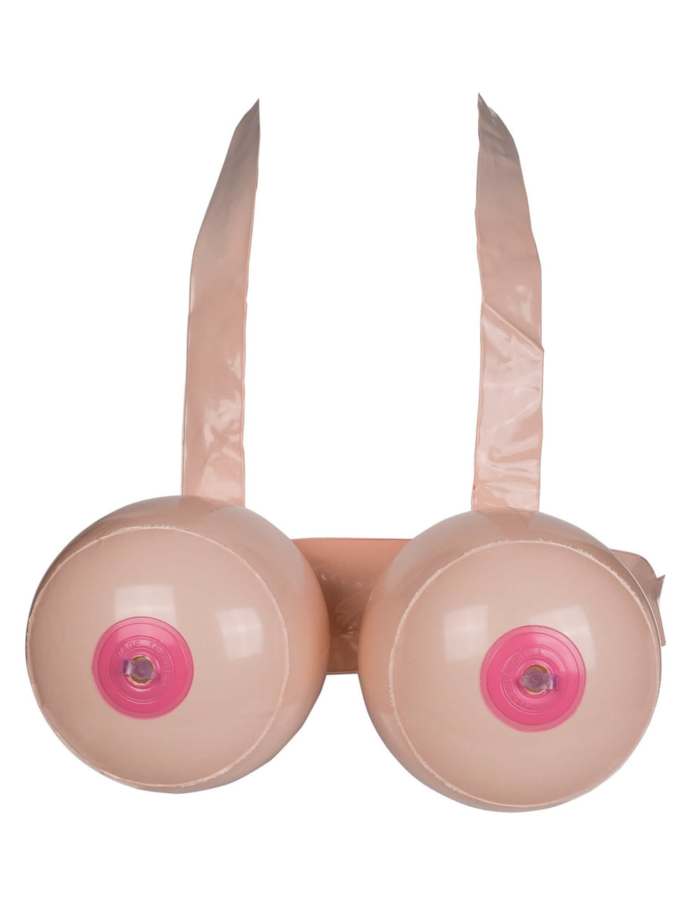 Jeu gonflable Boob battle pour adulte beige et rose