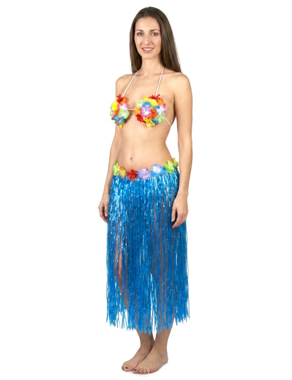 Hawaiirock blau für Erwachsene