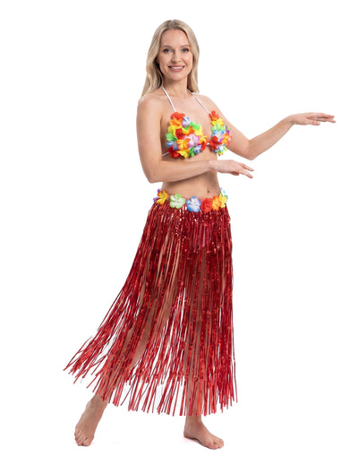 Roter Hawaii-Rock für Erwachsene