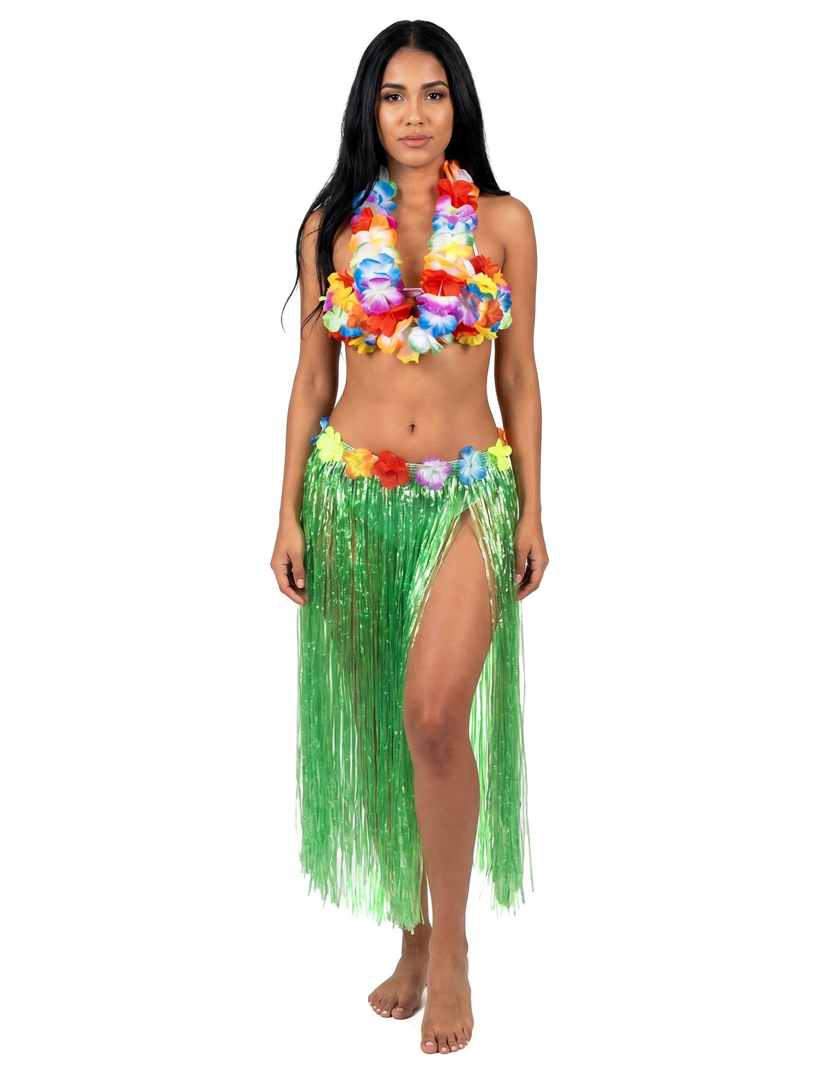 Grüner Hawaii-Rock für Erwachsene