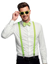 3-teiliges Accessoire-Set in fluoreszierendem Grün, UV-aktiviert