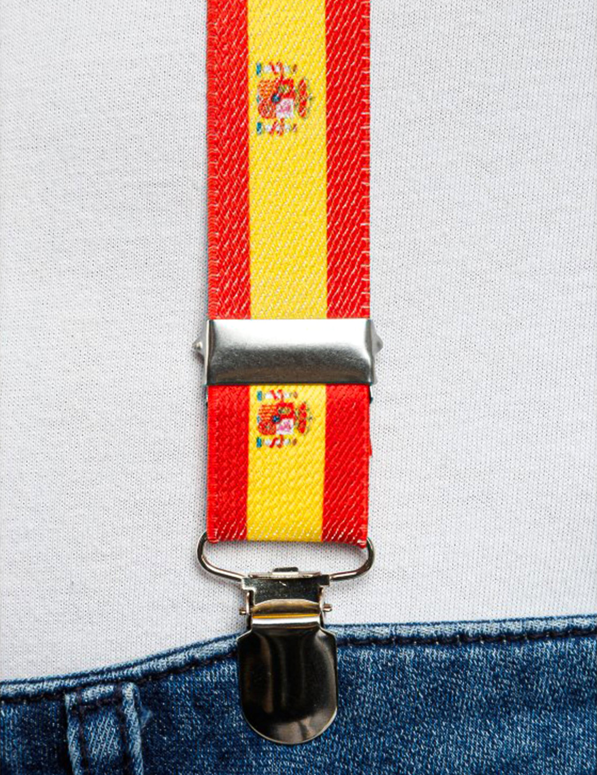 Fan-Kit Spanien für Erwachsene rot-gelb
