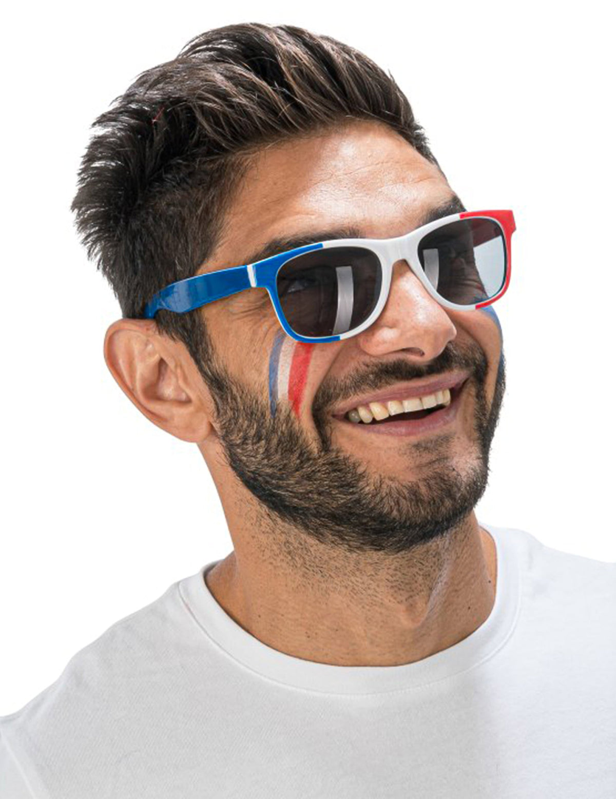 Frankreich Supporter-Set Erwachsene 3 Accessoires