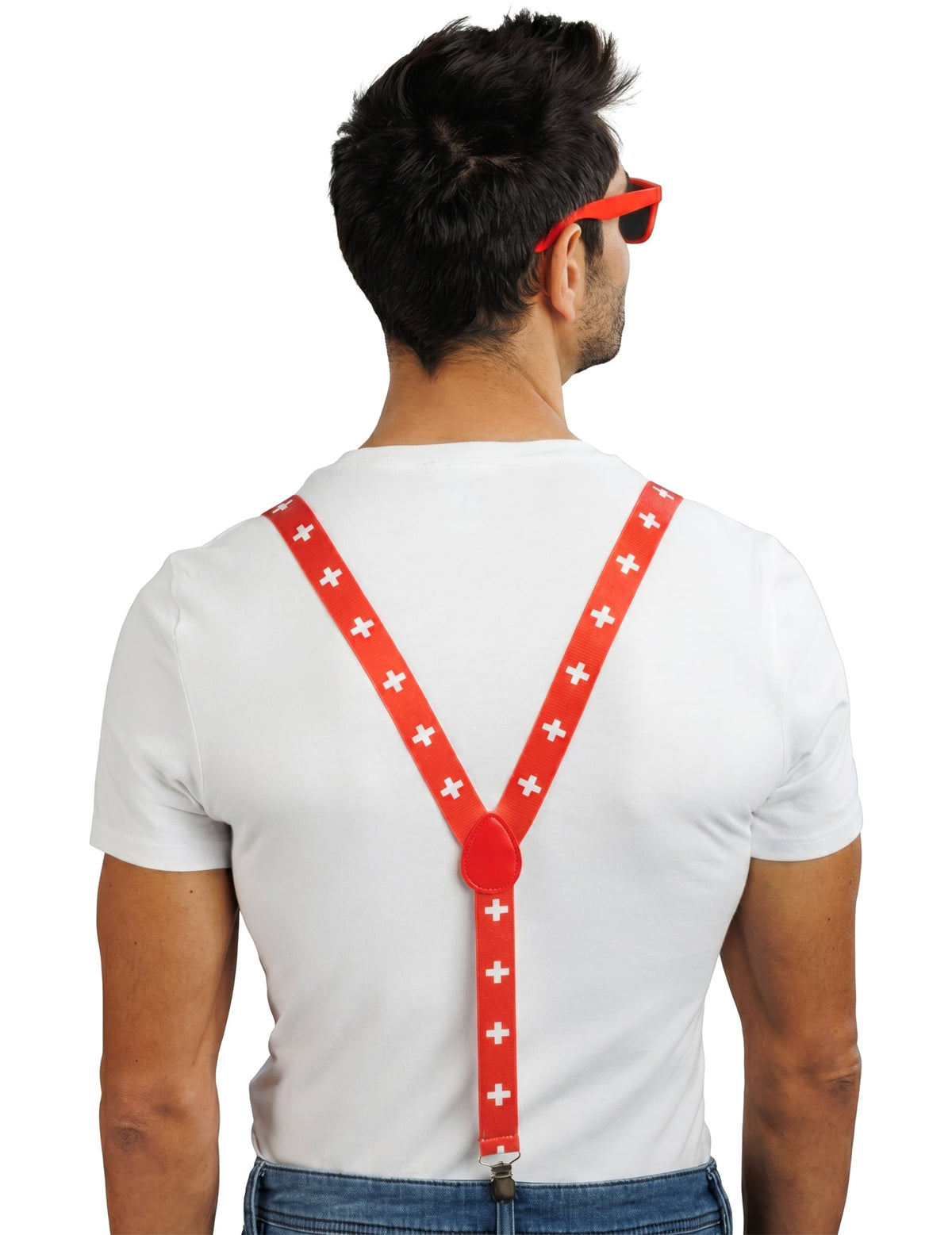 Schweizer Fan-Set Accessoires für Erwachsene