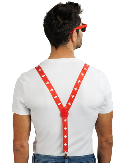 Kit accessoires supporter Suisse adulte