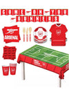 Kit anniversaire Arsenal Football Club 44 pièces