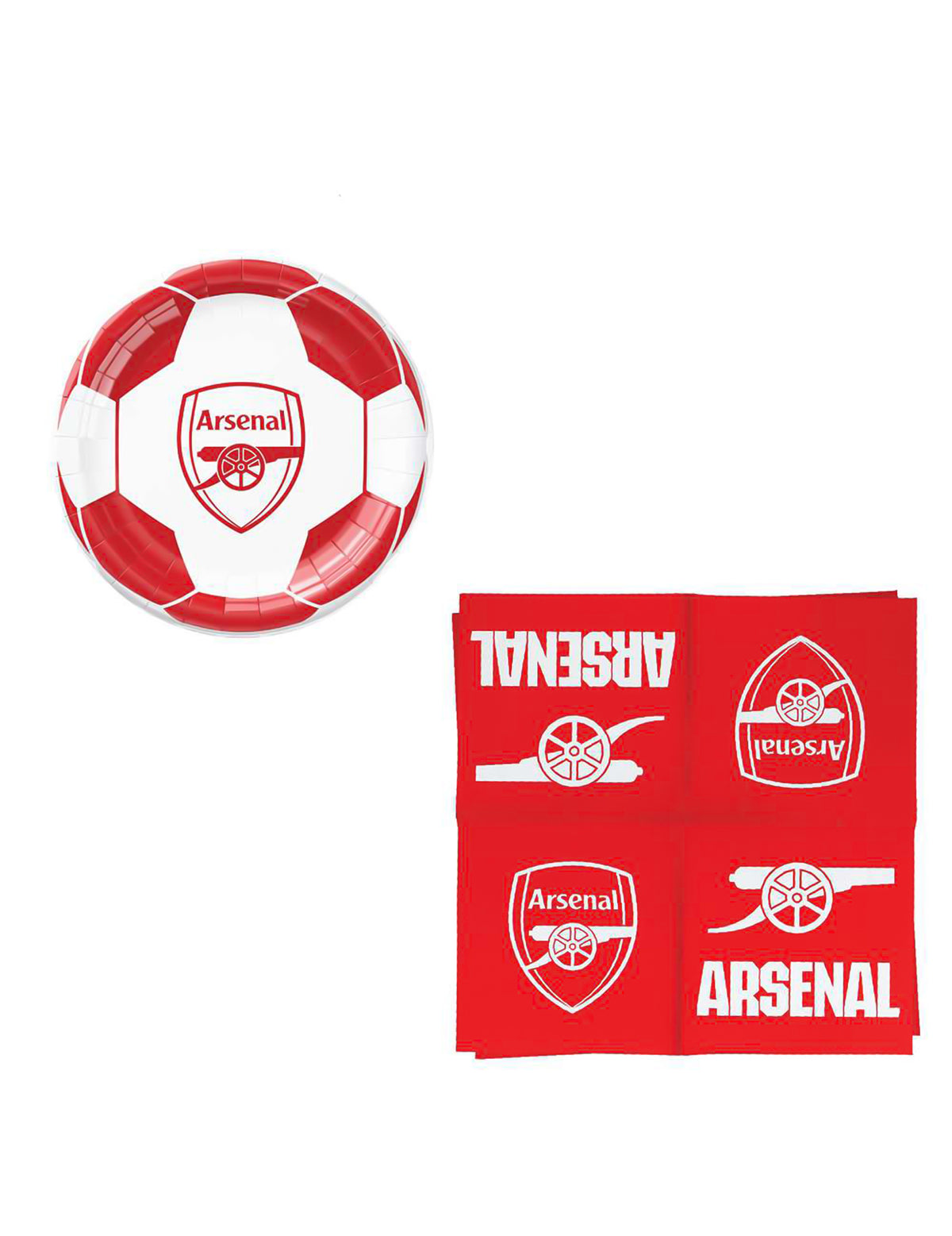 Arsenal Football Club Geburtstags-Deko-Set - 44 Teile