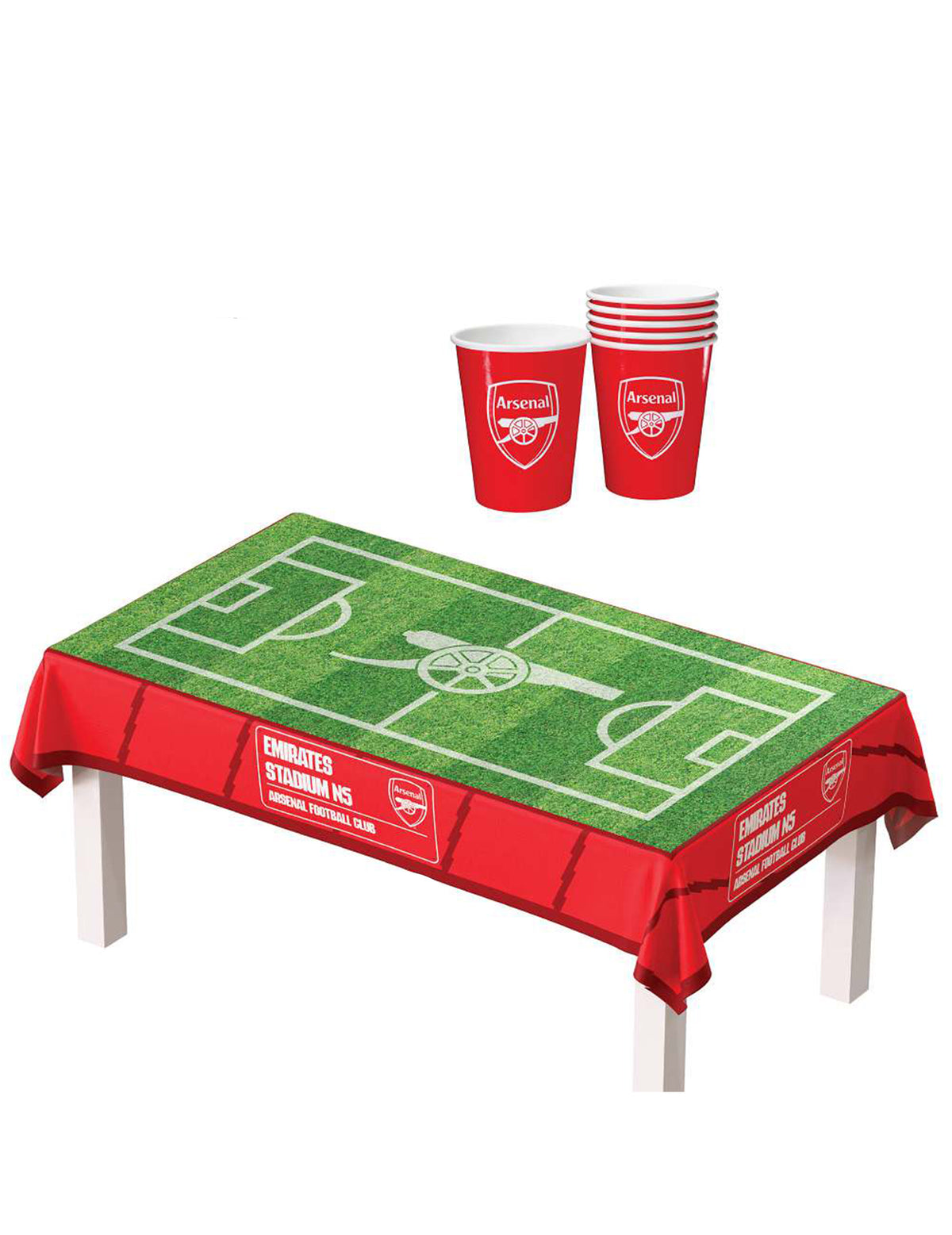 Arsenal Football Club Geburtstags-Deko-Set - 44 Teile