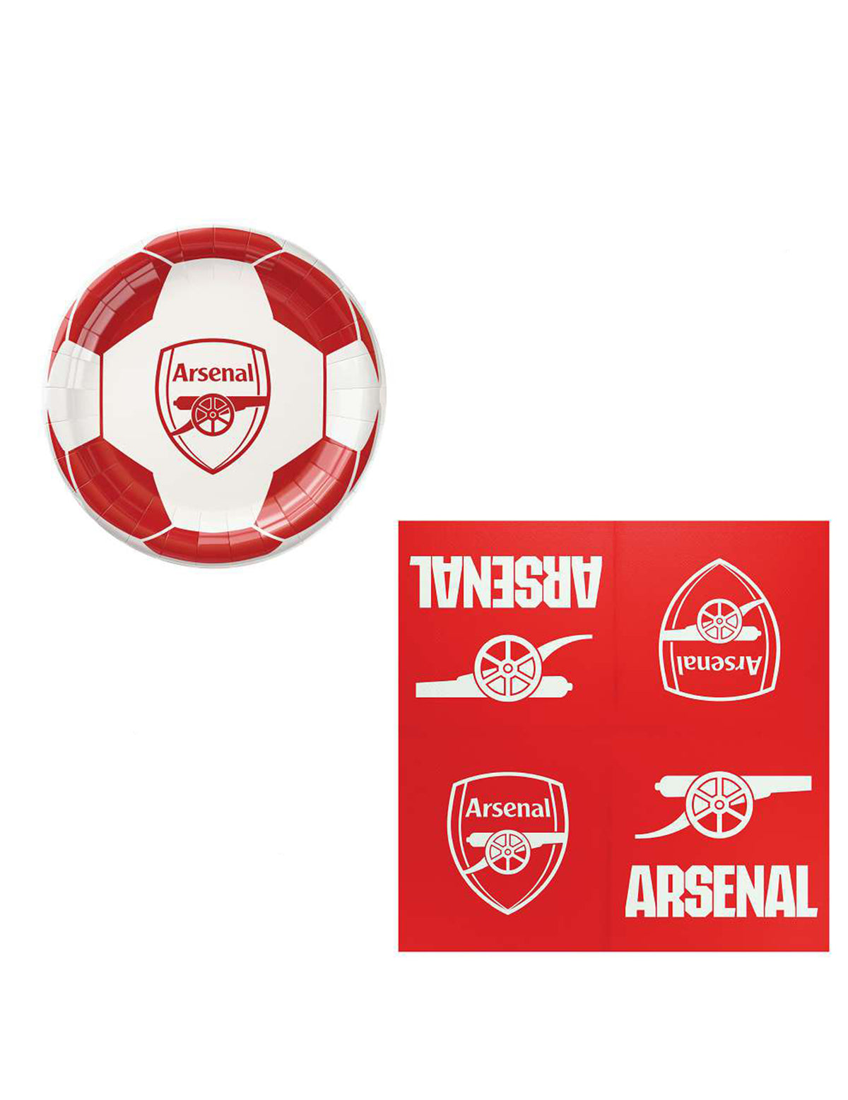 Komplett-Set Arsenal FC Geburtstag - 75 Teile