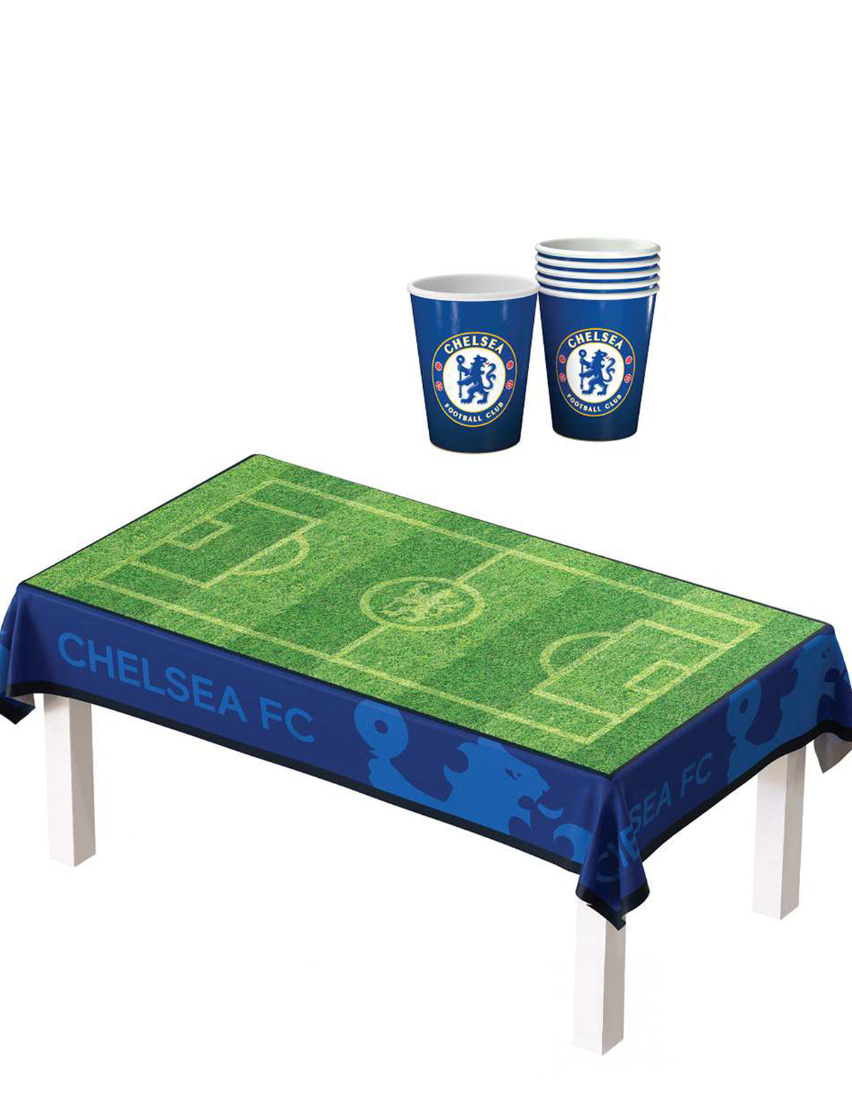 Komplettes Chelsea FC Geburtstags-Deko-Set - 44-teilig