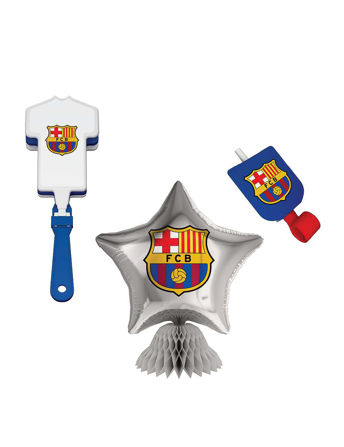 Party-Set FC Barcelona 75-teilig Fußball