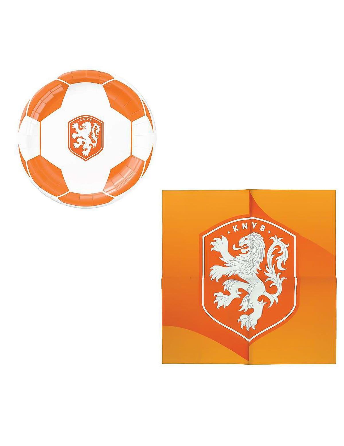 Party-Kit FuÃŸball Niederlande 75-teilig