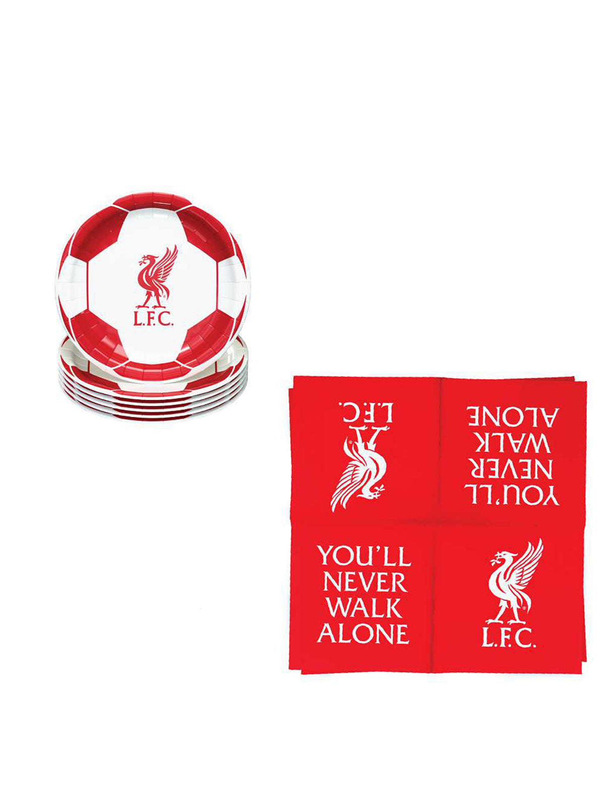 Fußball-Geburtstagsset Liverpool Football Club - 44 Teile