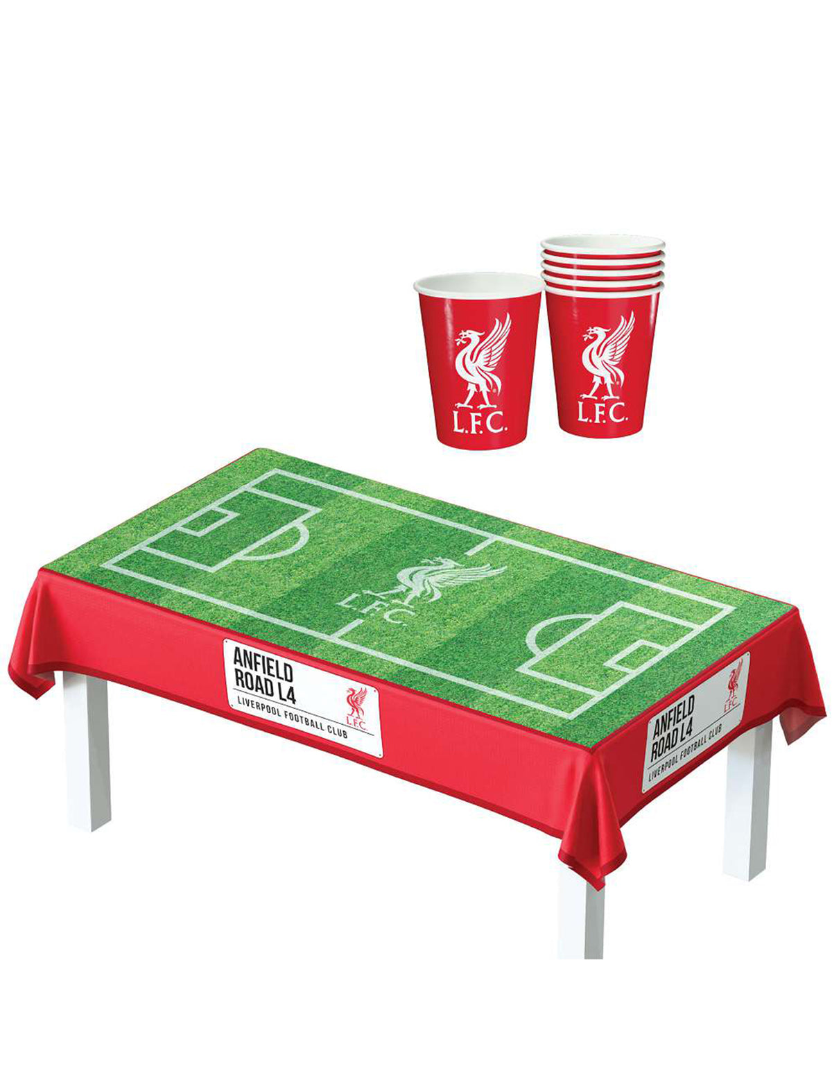 Fußball-Geburtstagsset Liverpool Football Club - 44 Teile