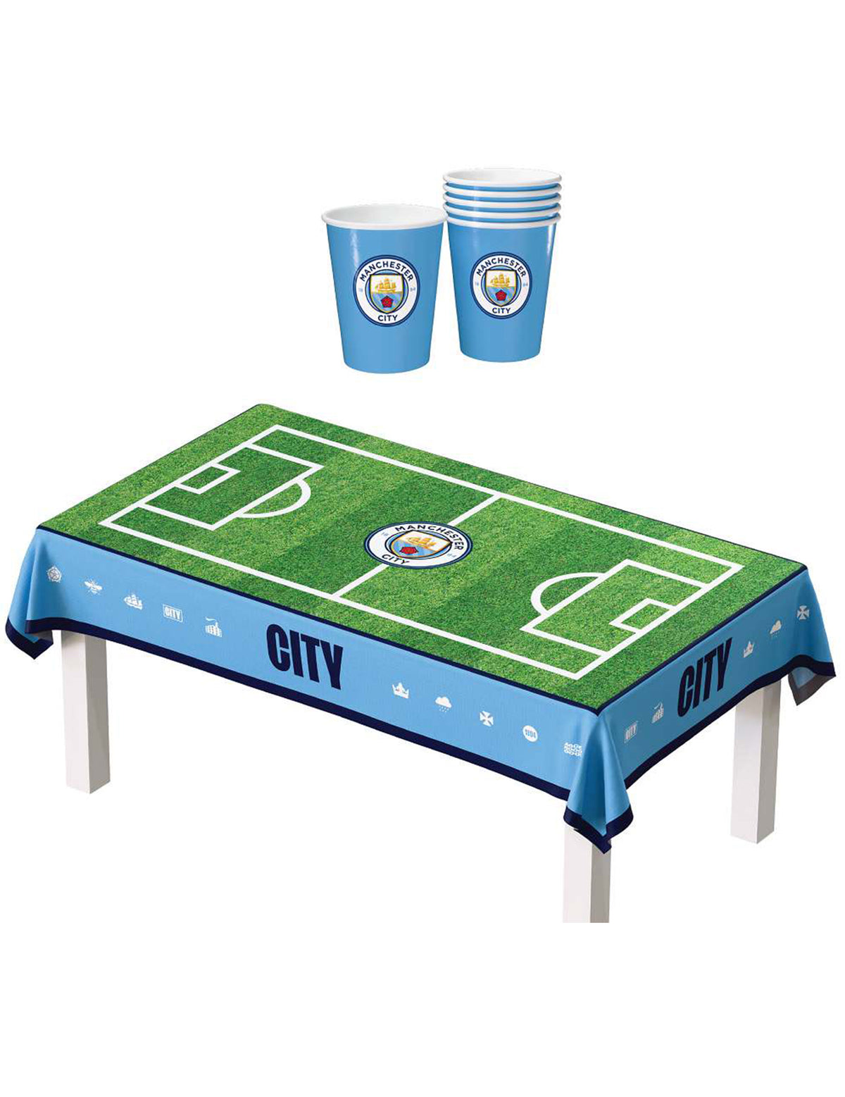 Manchester City Football Club Komplettset zum Geburtstag - 44-tlg.