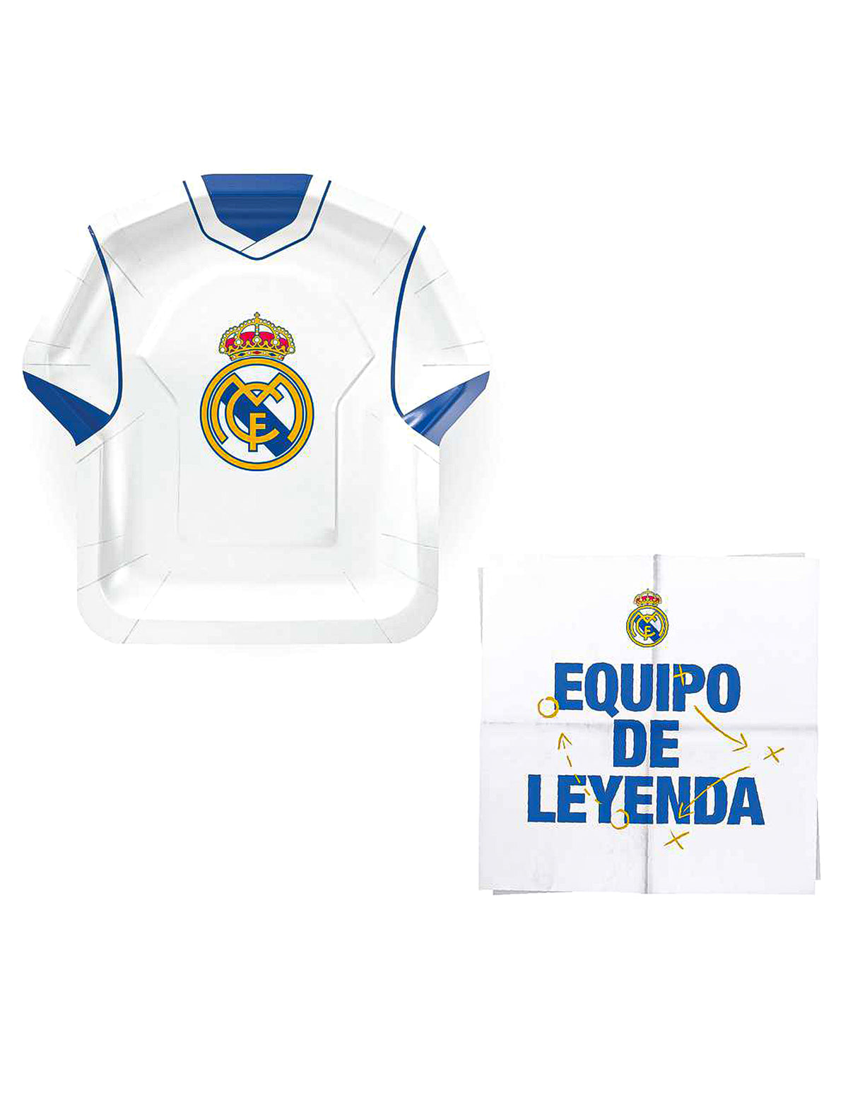 Offizielles Real Madrid CF Geburtstags-Set - 44 Teile