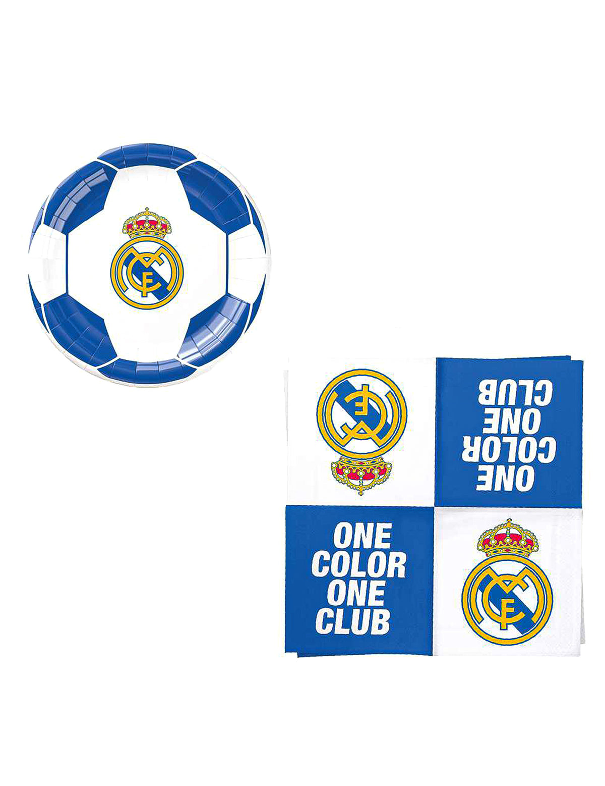 Offizielles Real Madrid CF Geburtstags-Set - 44 Teile