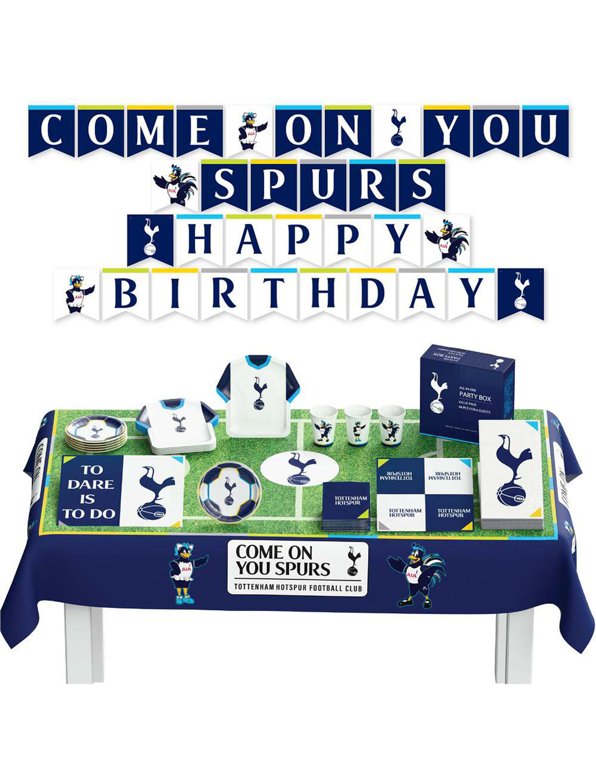 Party-Set Tottenham Hotspur FC 44-teilig