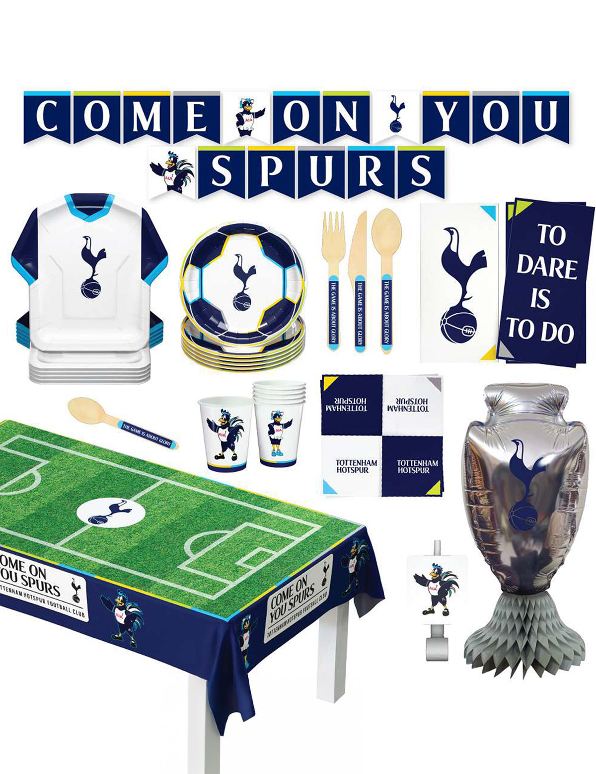 Party-Set Tottenham Hotspur Fußball-Club 75 Teile