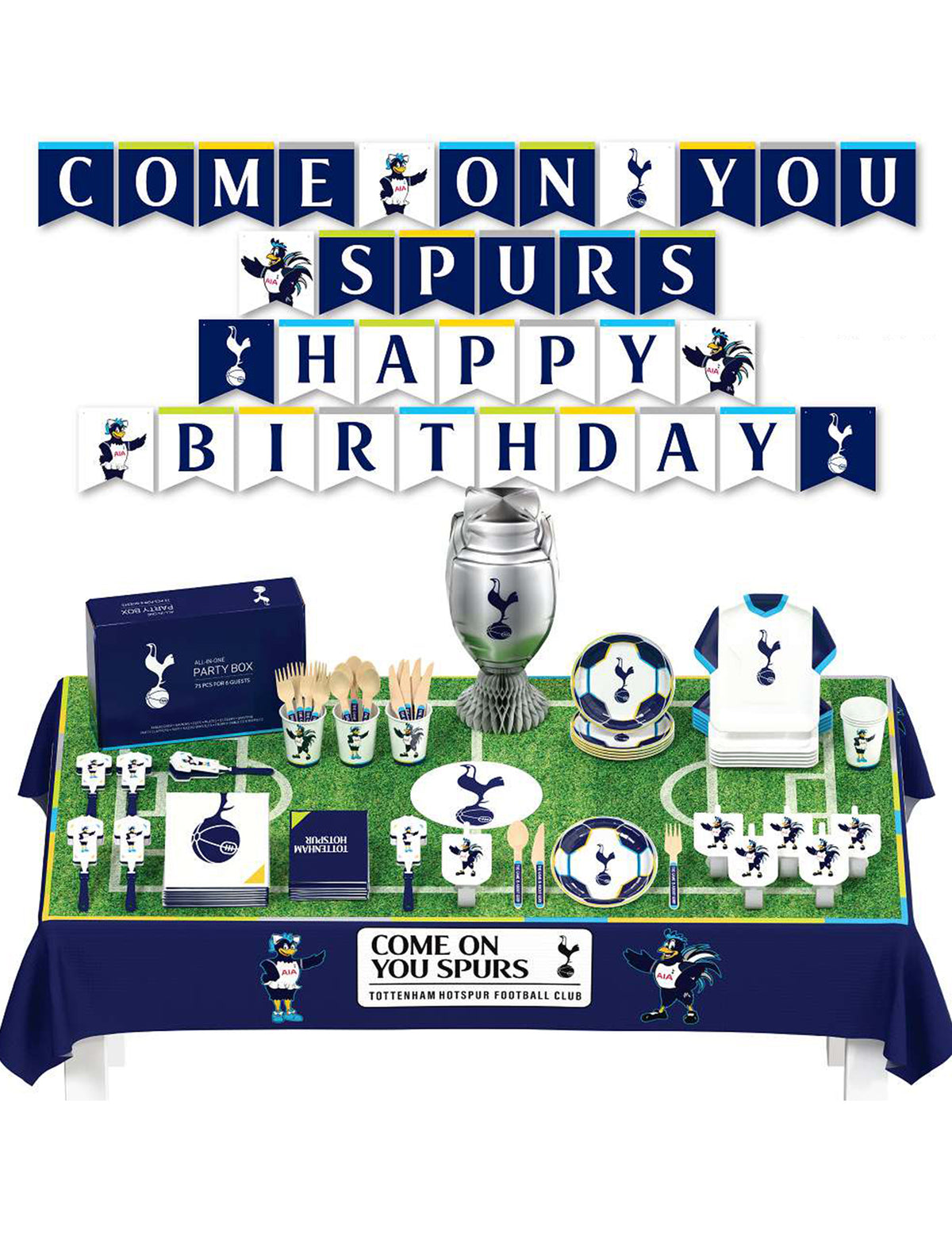 Party-Set Tottenham Hotspur Fußball-Club 75 Teile