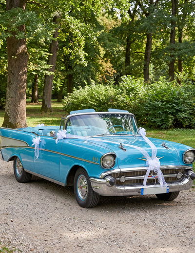 Luxuriöses Auto-Dekorations-Set für Hochzeiten