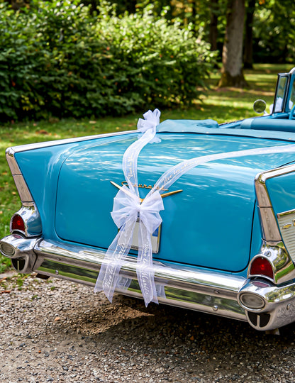 Luxuriöses Auto-Dekorations-Set für Hochzeiten