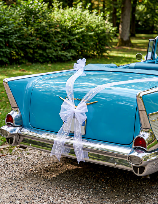 Luxuriöses Auto-Dekorations-Set für Hochzeiten