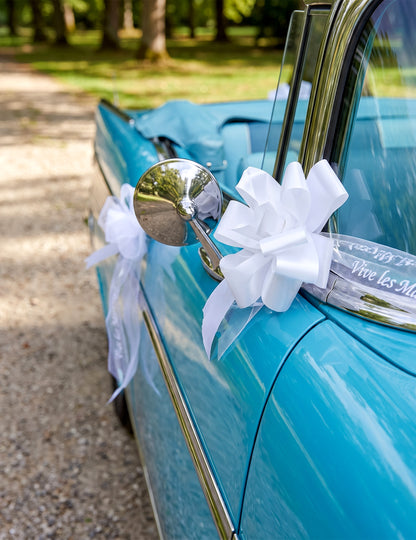 Luxuriöses Auto-Dekorations-Set für Hochzeiten