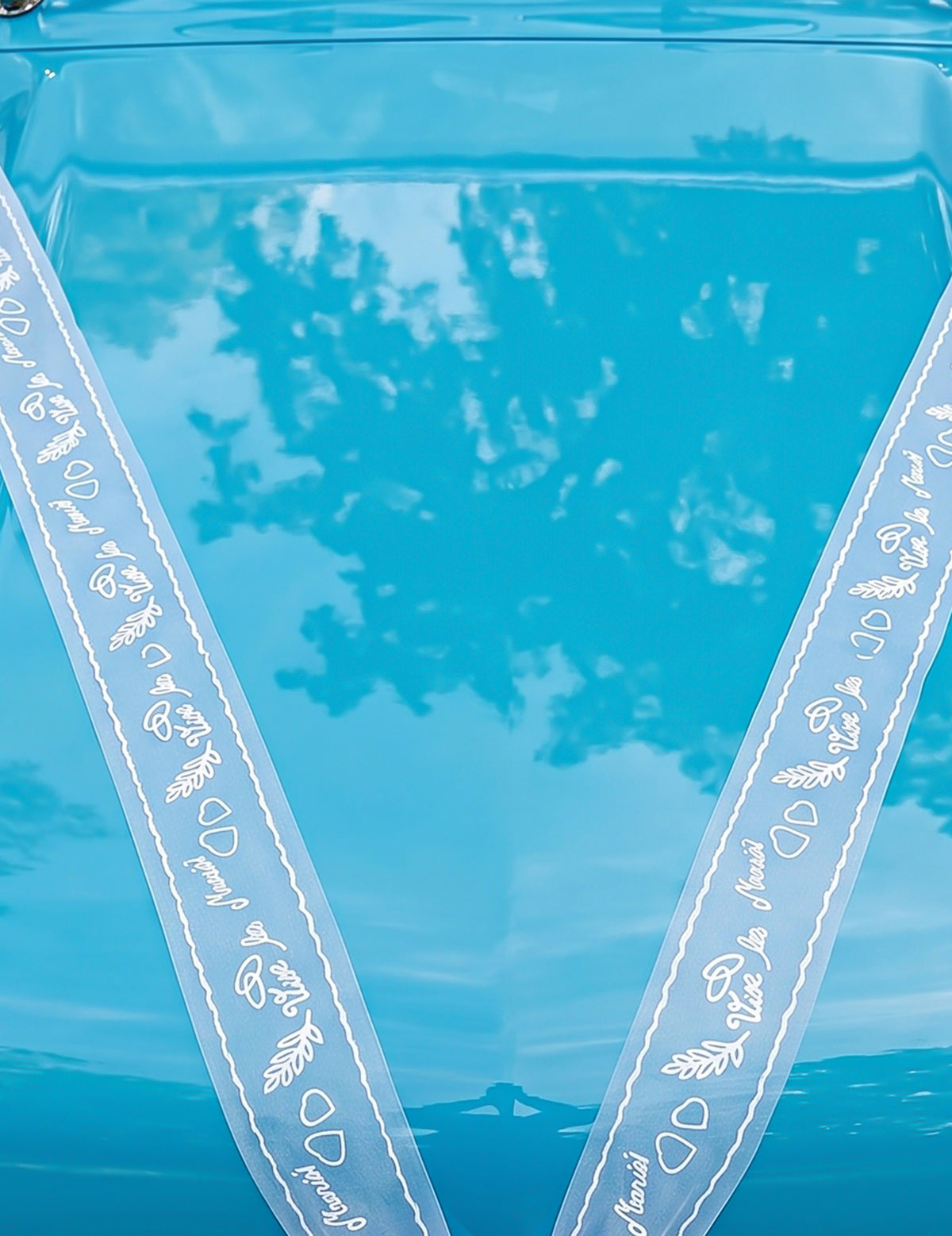 Luxuriöses Auto-Dekorations-Set für Hochzeiten