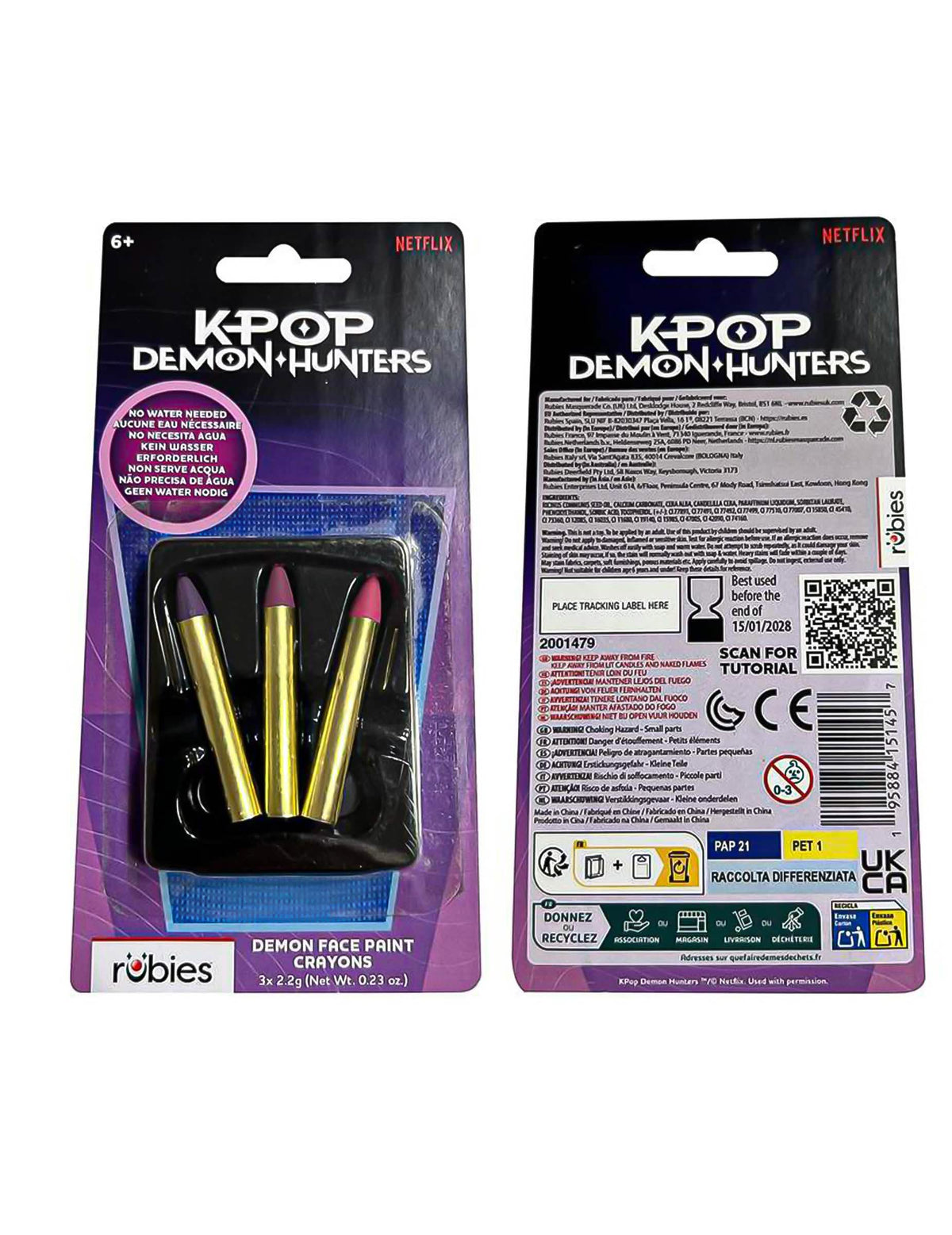 KPop Demon Huntersâ„¢ Make-up-Set fÃ¼r DÃ¤monen