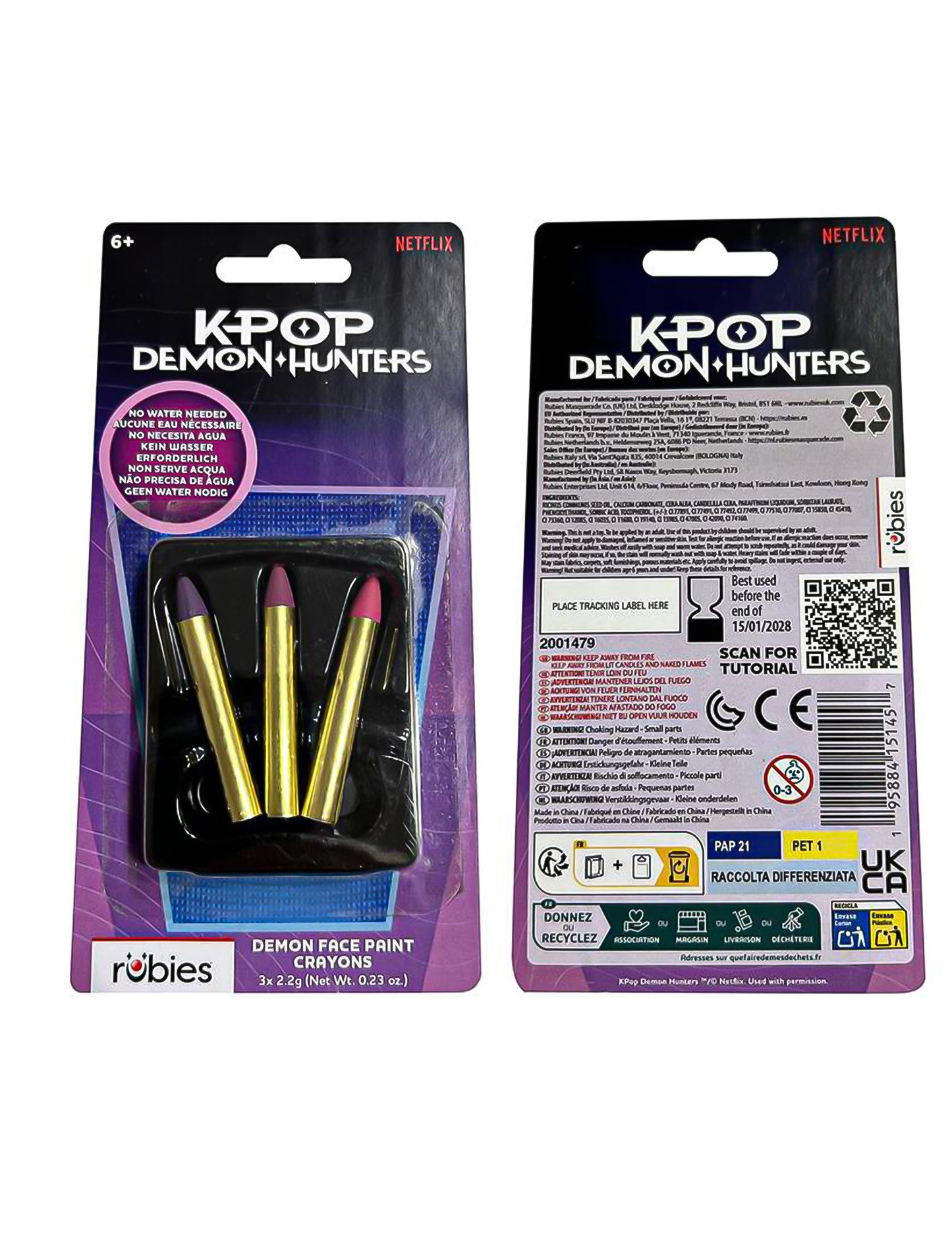 KPop Demon Huntersâ„¢ Make-up-Set fÃ¼r DÃ¤monen